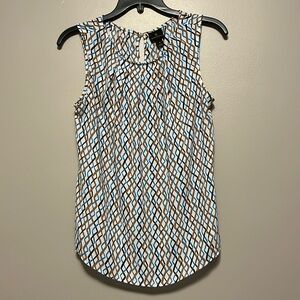 Worthington Scoop Hem Sleeveless Blouse
